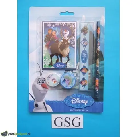 Frozen briefpapierset 5x nr. FR10058F-00