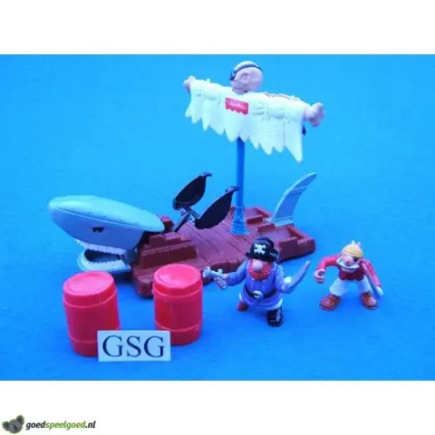 Piratenvlot met katapult nr. 7044-01