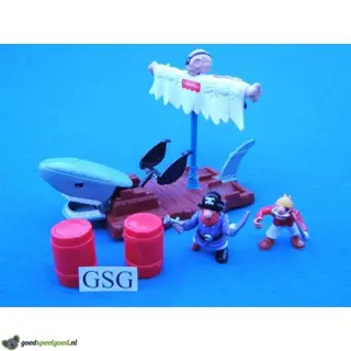 Piratenvlot met katapult nr. 7044-01