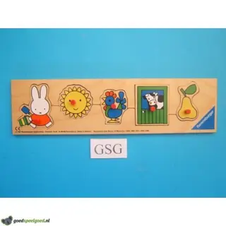 Legplankje Nijntje op de boerderij klein nr. 5042-02