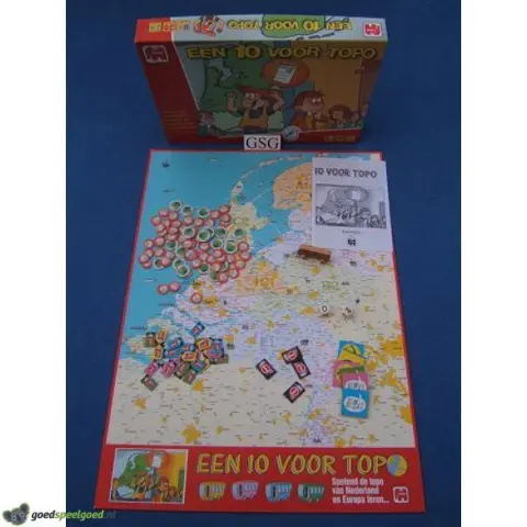 Een 10 voor topo nr. 00481-02