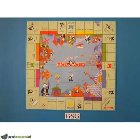 Monopoly junior spelbord nr. 60207-202