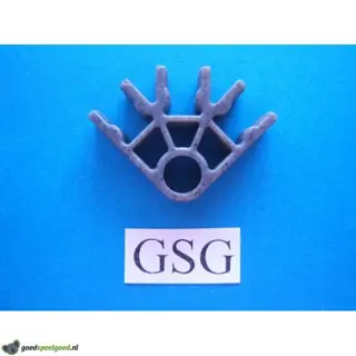 Connector donker grijs graniet nr. 16019