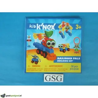Kid knex railroad pals bouwvoorbeeld nr. 85329-302