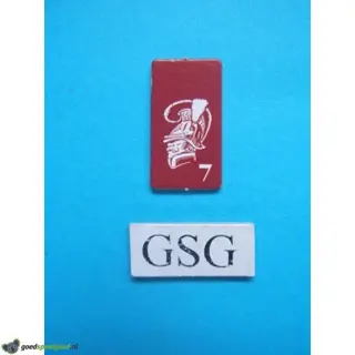 Kaartje majoor rood nr. 60938-02