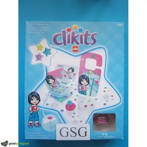 Clikits starry decoration set nr. 7530-00