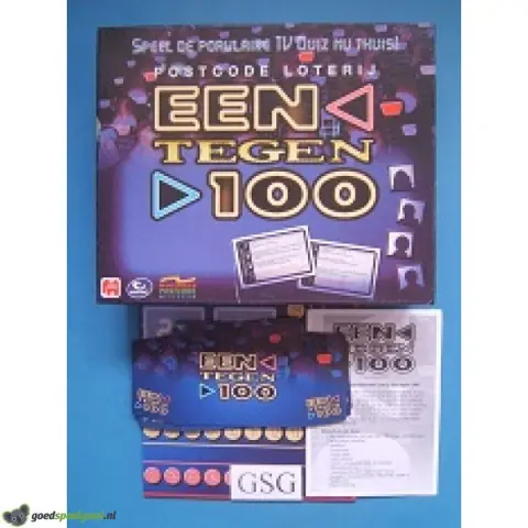 Postcode loterij 1 tegen 100 nr. 00421-02