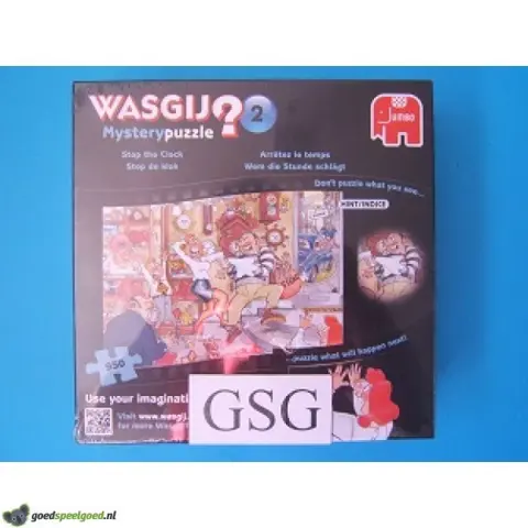 Wasgij mysterie 2 (stop de klok) 950 st nr. 81448-01