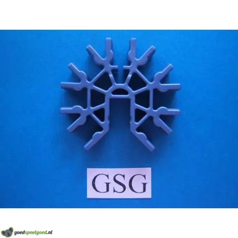 Connector blauw metallic nr. 16008