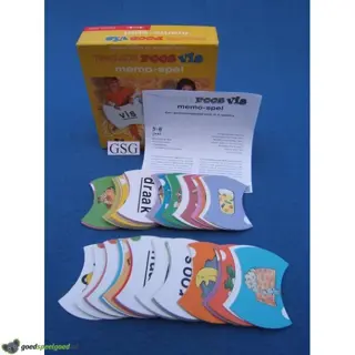 Maan roos vis memo-spel nr. 60054-02