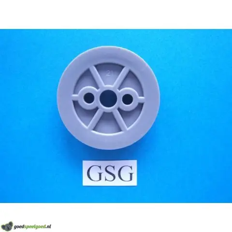 Velg 37 mm grijs nr. 16048