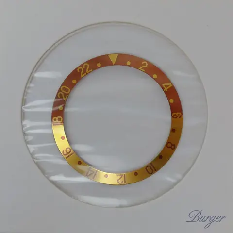 Rolex GMT-Master Bezel Inlay 16713 Tiger Eye NEW!