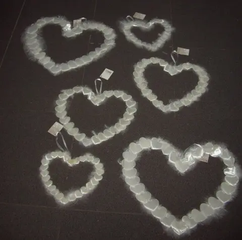 HARTEN GROOT MET VEREN IN WIT SETS Nieuw