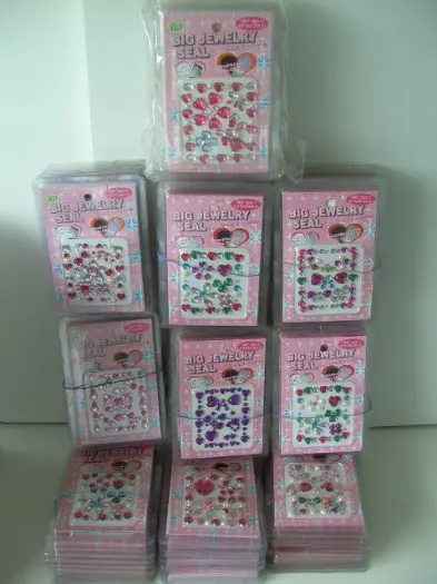 BIG JEWELRY PLAK JUWELEN 39 PAKJES NIEUW Traktatie tip!