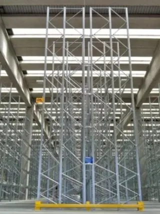 Palletstelling meerdere secties en liggerlagen mogelijk