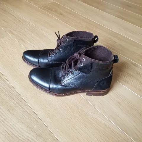 Hoge heren schoenen leder (nieuw)