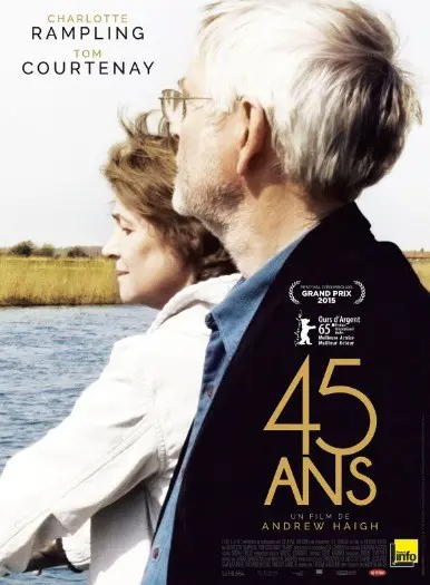 45 YEARS FRANSE filmposter.