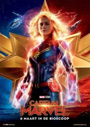 CAPTAIN MARVEL filmposter.