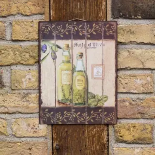 Olijfbord , olijf decoratie ,wandbord , bord