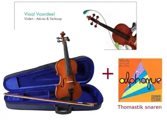 Viool Voordeel set - Comfort met Thomastik snaren .