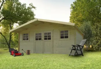 Tuinhuis-Blokhut Douai (S8309): 5080 x 2980mm - 690mm