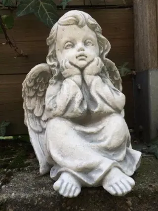 Tuinbeeld van engel , engel , kado