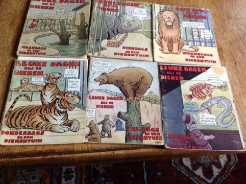 Leuke dagen bij de dieren -antoinette van dijk