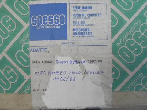 Engine gasket Alfa Romeo 2600 Berlina