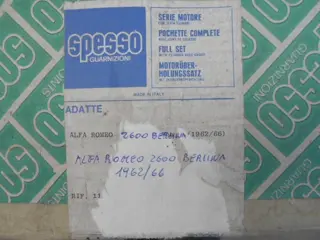 Engine gasket Alfa Romeo 2600 Berlina