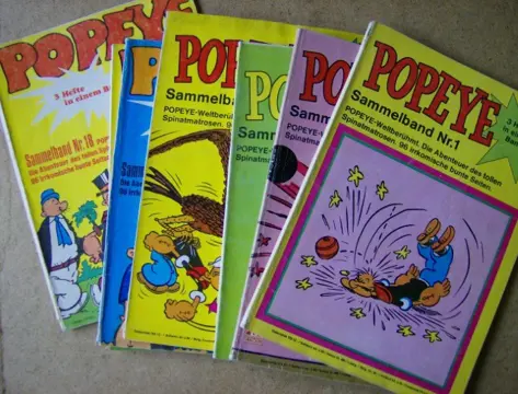 Popeye sammelband duits adv6340