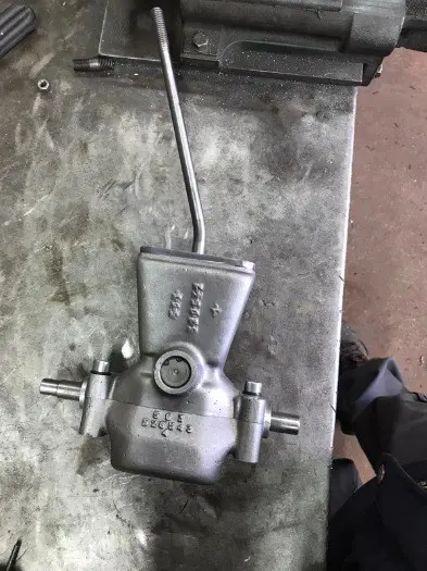 Gearbox lever with support for Ferrari 275