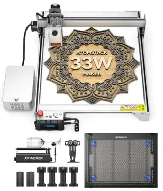 ATOMSTACK Maker X30 Pro 33W Laser Cutter + R3 Pro
