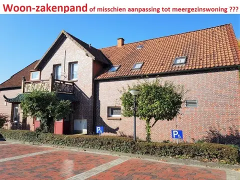 Woon-bedrijfspand, of meerdere woonvarianten