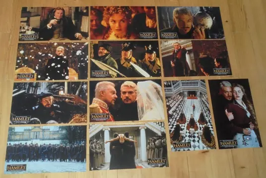 HAMLET Duitse lobbycard set.
