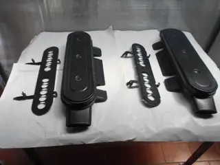 Air filter housings for Lamborghini Miura