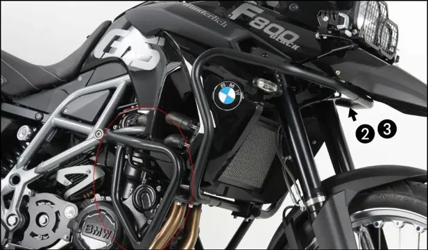 VALBEUGEL BMW F 800 GS 2008 - 2011