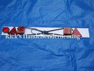 Verlichtingsbalk, lichtbalk met mistlamp en 9 meter kabel