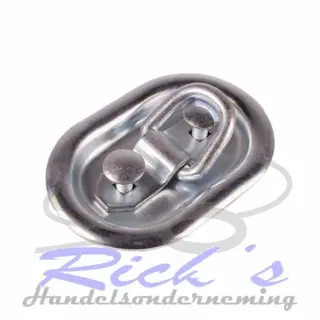 Vloerring, sjoroog inbouw met schaal