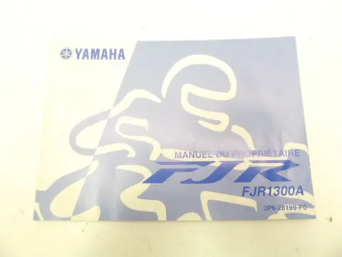 INSTRUCTIEBOEKJE Yamaha FJR 1300 2003 - 2005