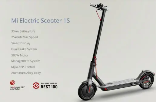Mi Electric Scooter 1S Folding Electric Scooter 8.5