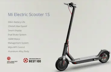 Mi Electric Scooter 1S Folding Electric Scooter 8.5