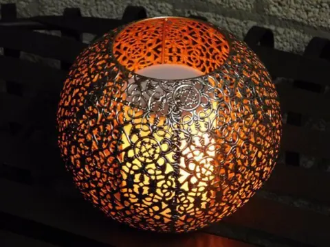 Solar,LED,terras lamp