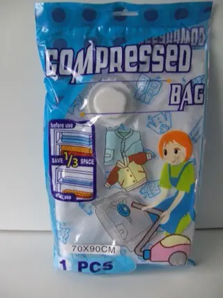 VACUUM ZAKKEN HOME (COM. bag) MT 70x90 CM (2 stuks) NIEUW