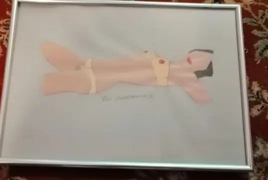 Wesselmann 91 mix media 22 x33 cm