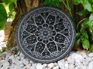 Ventilatierooster met gaas