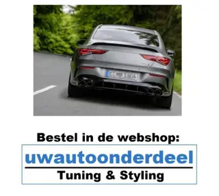 Mercedes CLA W118C118 Spoiler Achterklep Carbon Look AMG