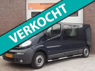 Opel Vivaro 1.9 DTI L2 H1 dubbel cabine Youngtimer/Marge!