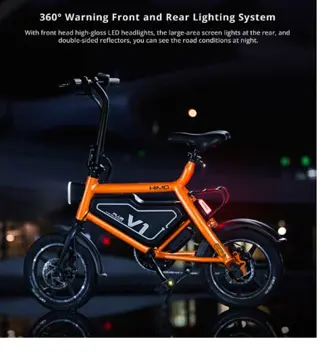 HIMO V1 Plus Portable Folding Electric Moped Bicycle 250W