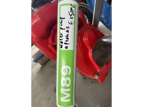 Waterpomp aftakas   waterpump and pipes