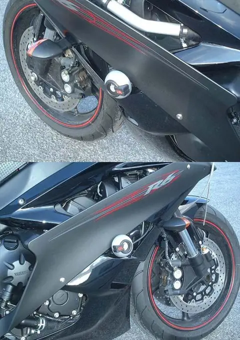 SLIDERS / VALBLOKKEN Yamaha YZF R6 2006 - 2007